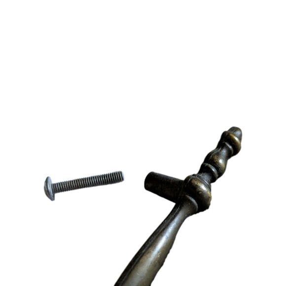 Amerock 150-1 Vintage Antique Brass Finish Cabinet Pull Handle 3" Drawer Door - Picture 3 of 5